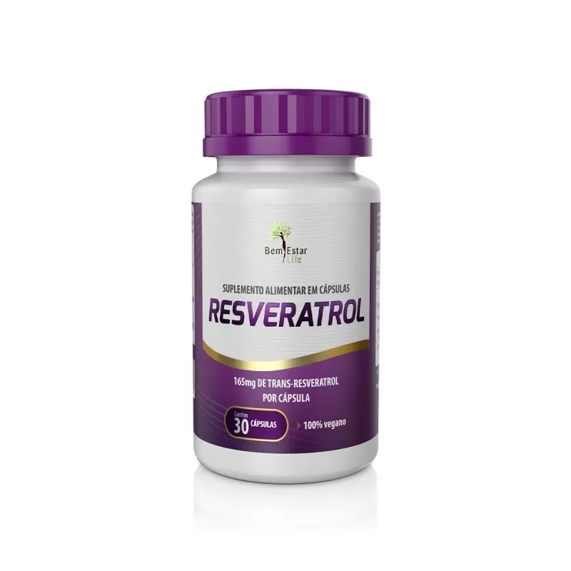 RESVERATROL - 30 cápsulas.