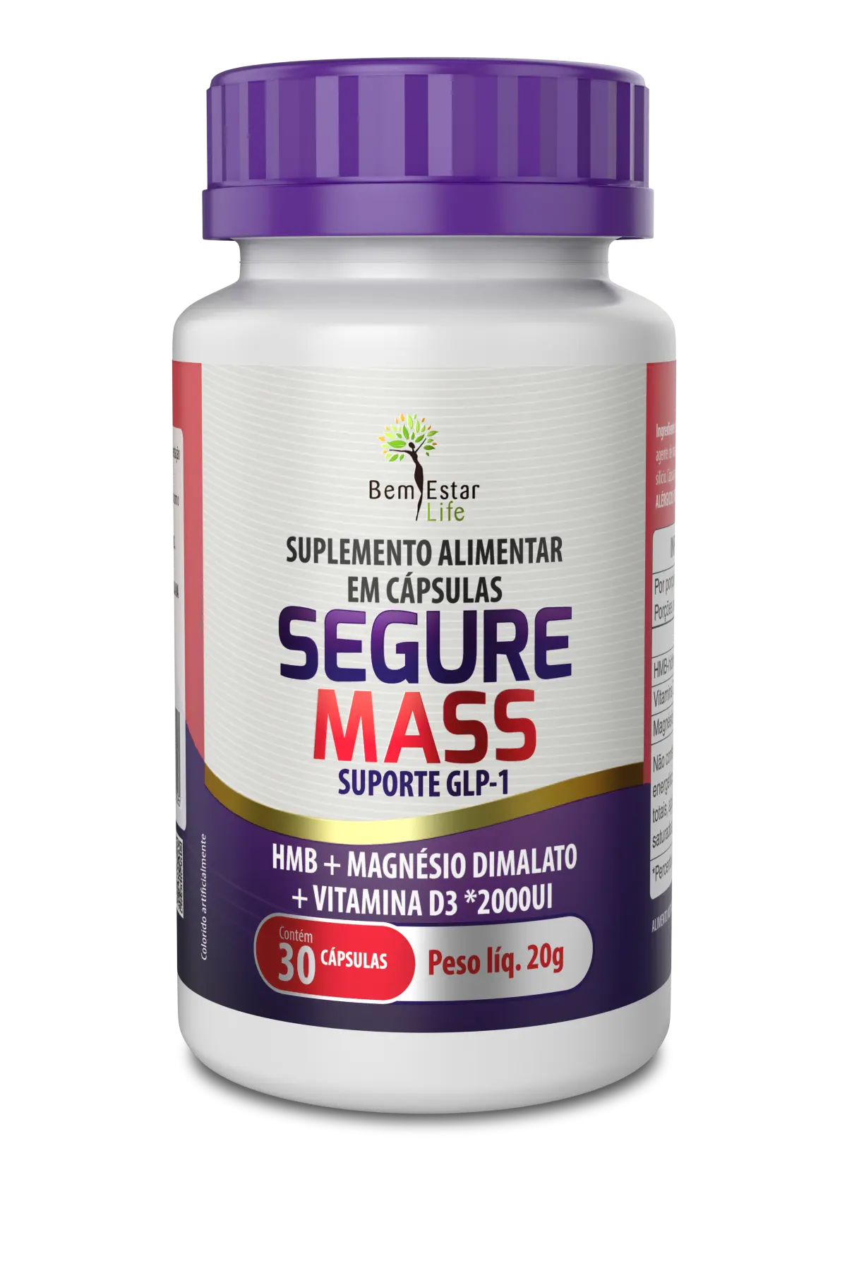 SEGURE MASS - 30 CAPSULAS