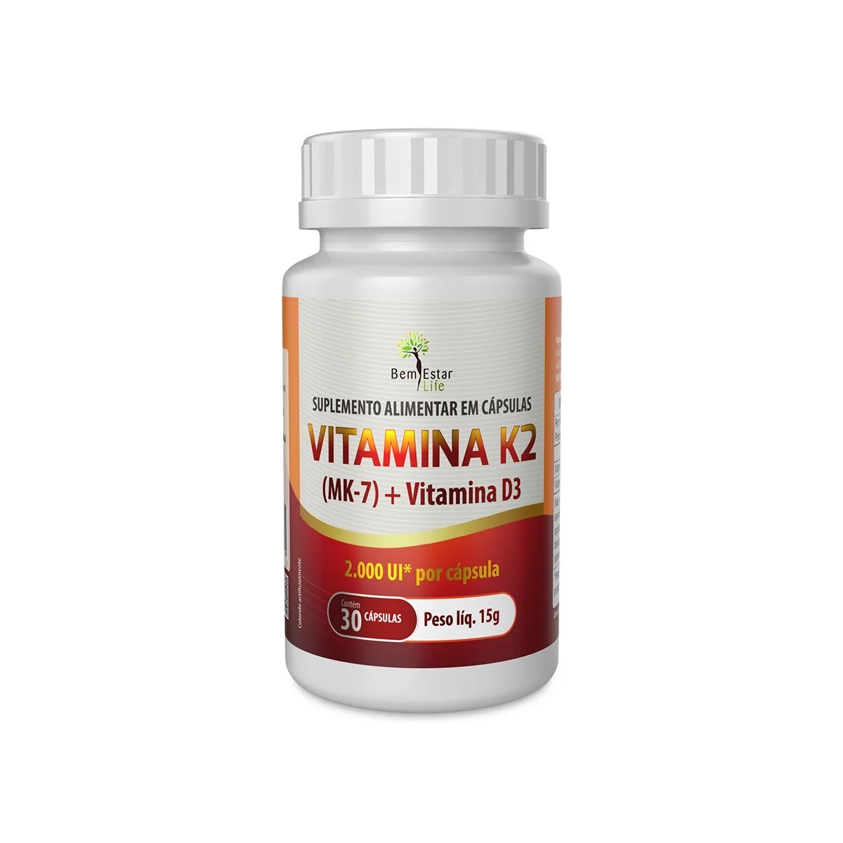 VITAMINA K2 + VITAMINA D3 / 30 CAPSULAS