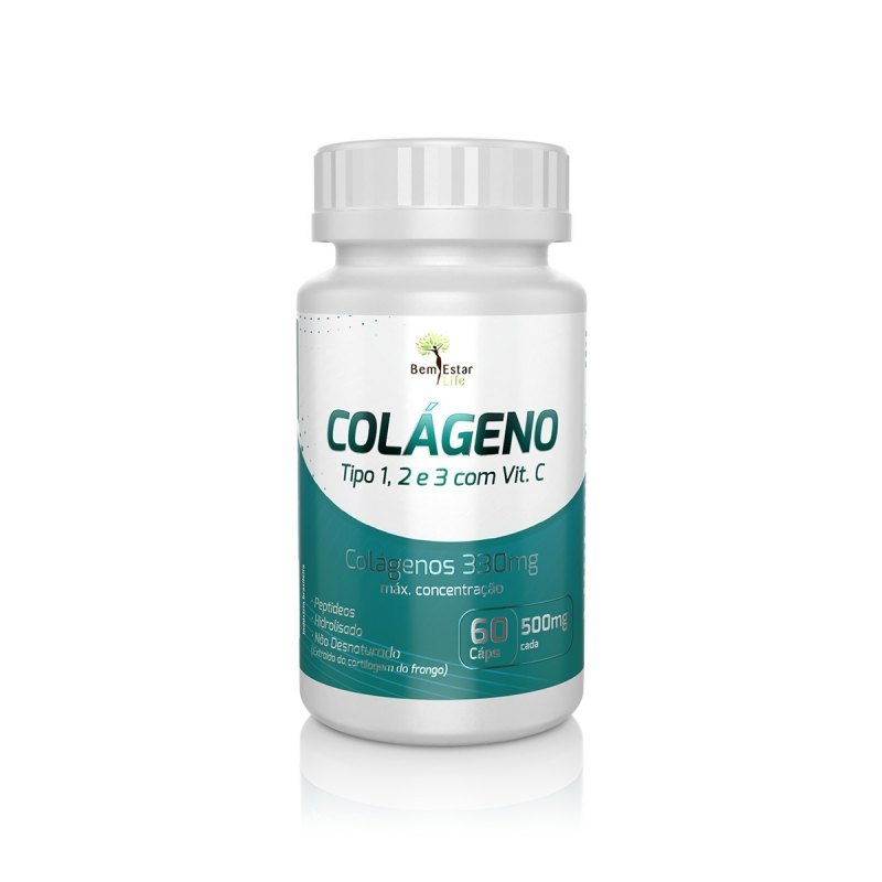 Colágeno 1, 2 e 3 com Vitamina C