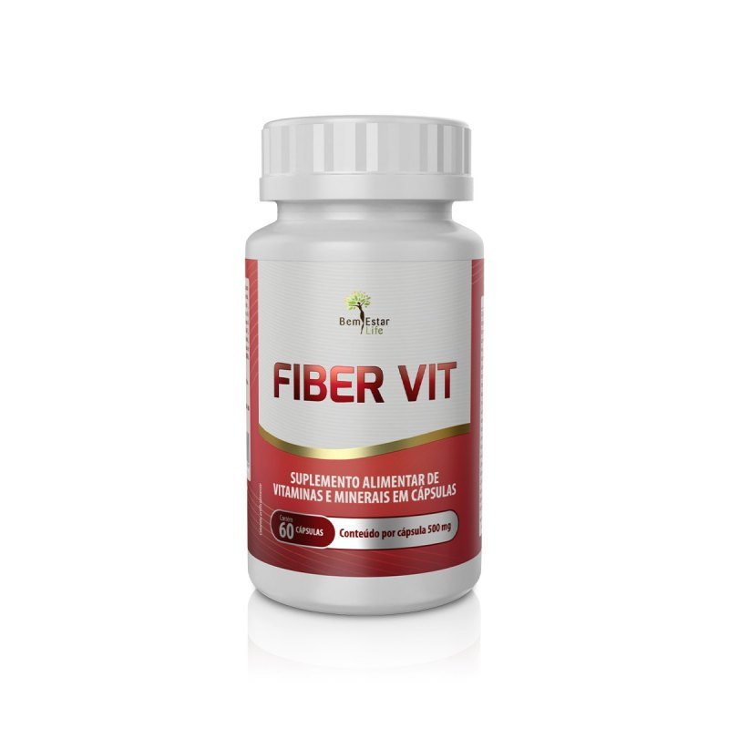 Fiber Vit Multivitamínico de A a Z 60 Capsulas