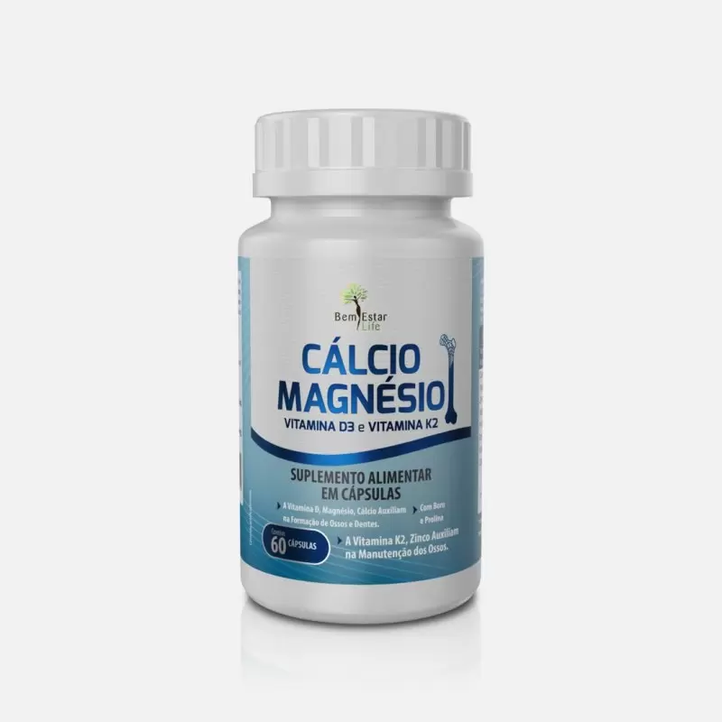 Cálcio com Magnésio e Vitamina D