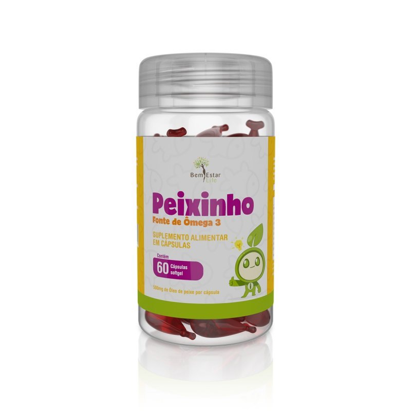 OMEGA 3 PEIXINHO - 60 PEIXINHOS  